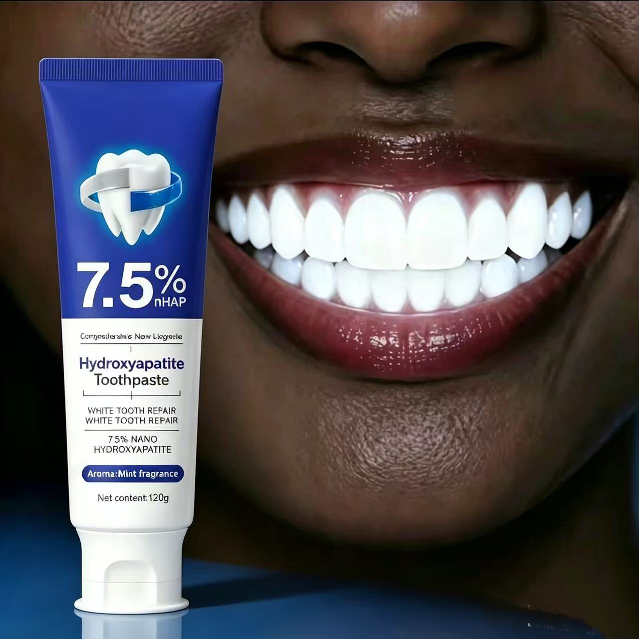 Teeth Whitening Treatment - 7,5% Nano Hydroxyapatiet Tandpasta Vlekkenverwijderaar Koffie