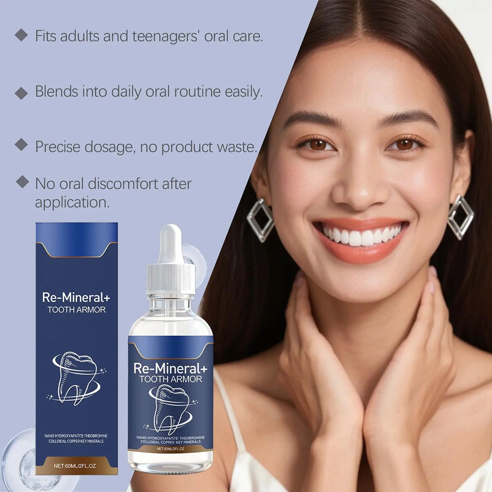 Enamel Repair Serum - Re-Mineral+ Tandbescherming Emaille Reparatie Serum 60ml