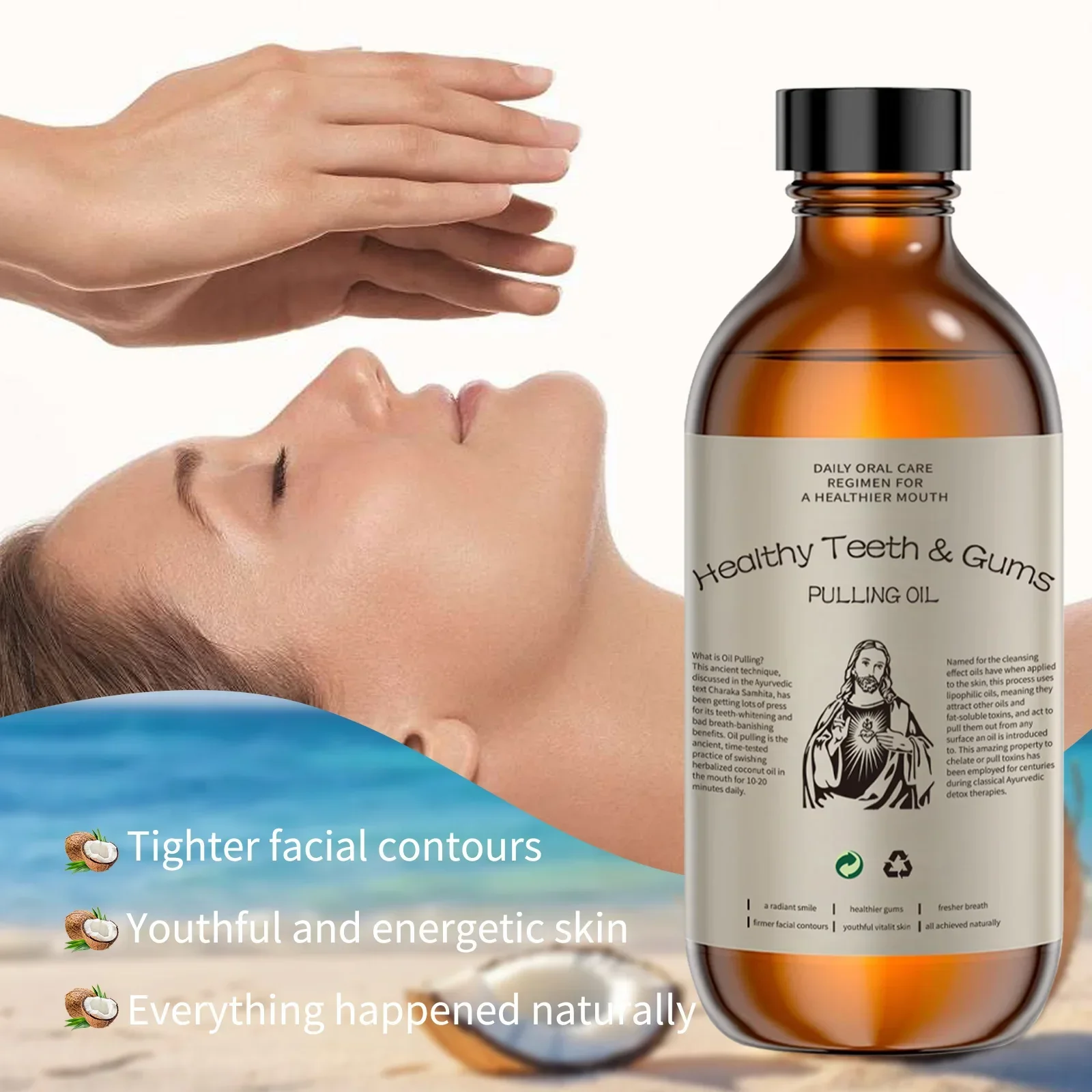 Kokosolie mondwater - Frisse a - Coconut Oil Pull recensie en prijs