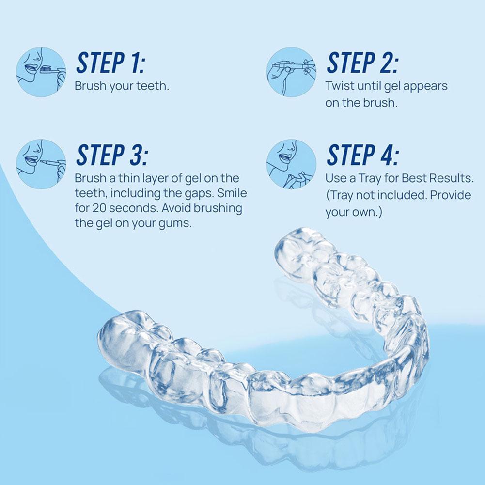 Tandbleekgel met muntensmaak,  - Teeth Whitening In Office recensie en prijs