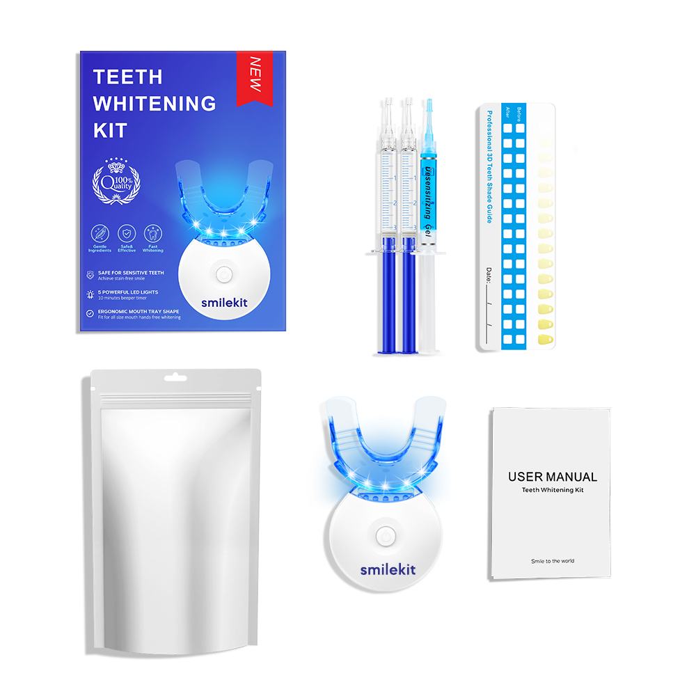 Tandenbleekset - 5X LED-lichtt - Teeth Whitening Cream recensie en prijs