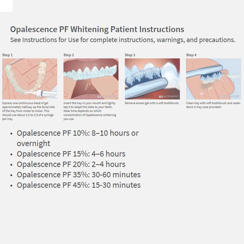 Opalescentie Whitening 20% Pf  - Teeth Whitening In Office recensie en prijs