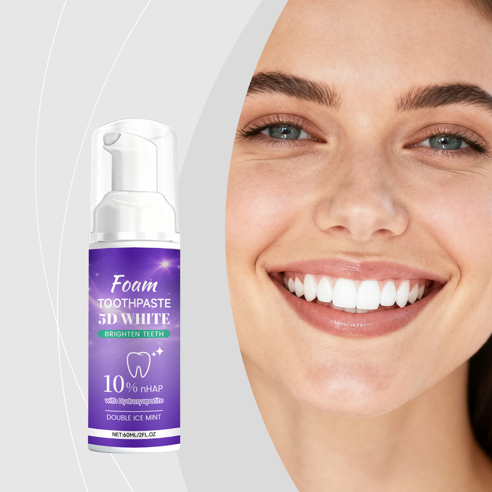 5d Tanden Whitening Schuim Tan - Teeth Whitening Foam Toothpaste recensie en prijs