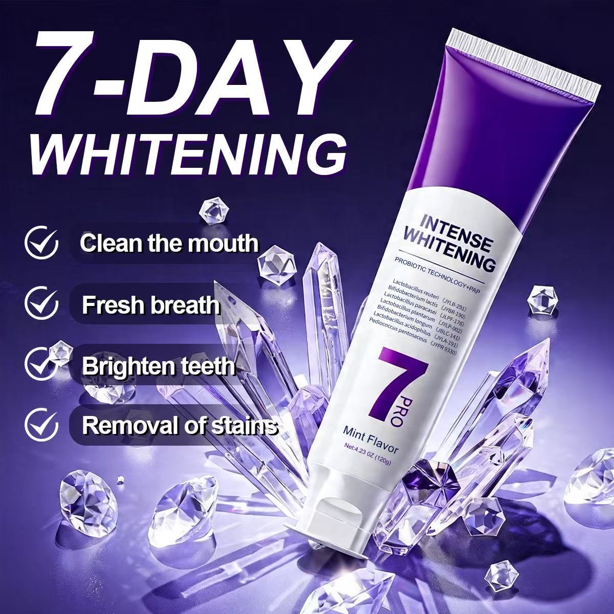 7-Pro Probiotische Whitening T - Teeth Whitening Treatment recensie en prijs