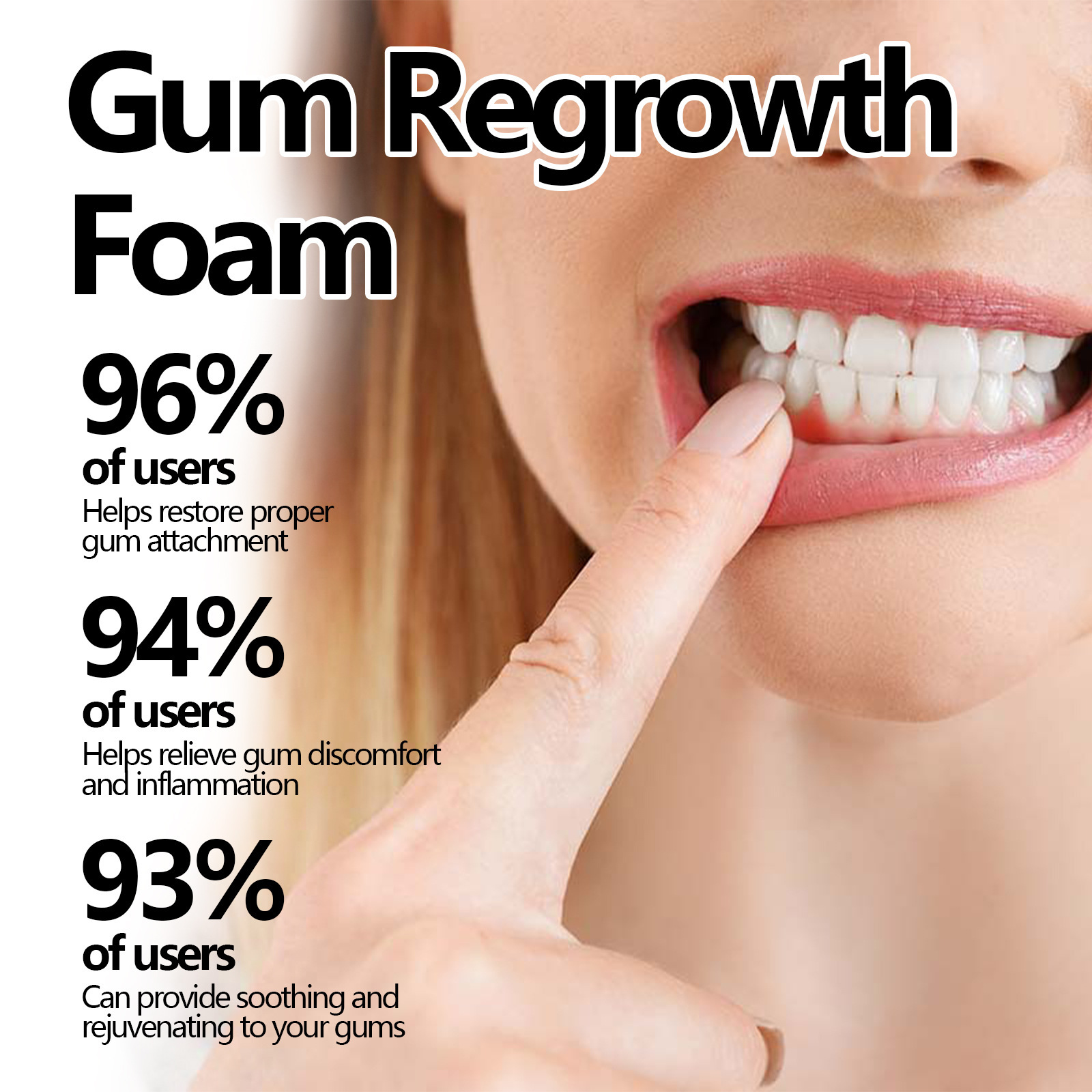 Gum Repair Foam Mousse Tandpas - Teeth Whitening Foam Toothpaste recensie en prijs