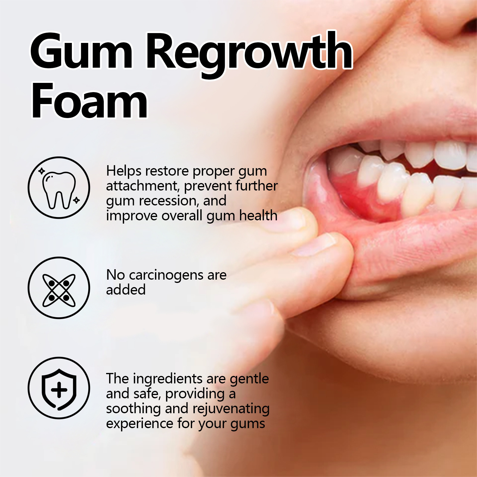 Gum Repair Foam Mousse Tandpas - Teeth Whitening Foam Toothpaste recensie en prijs