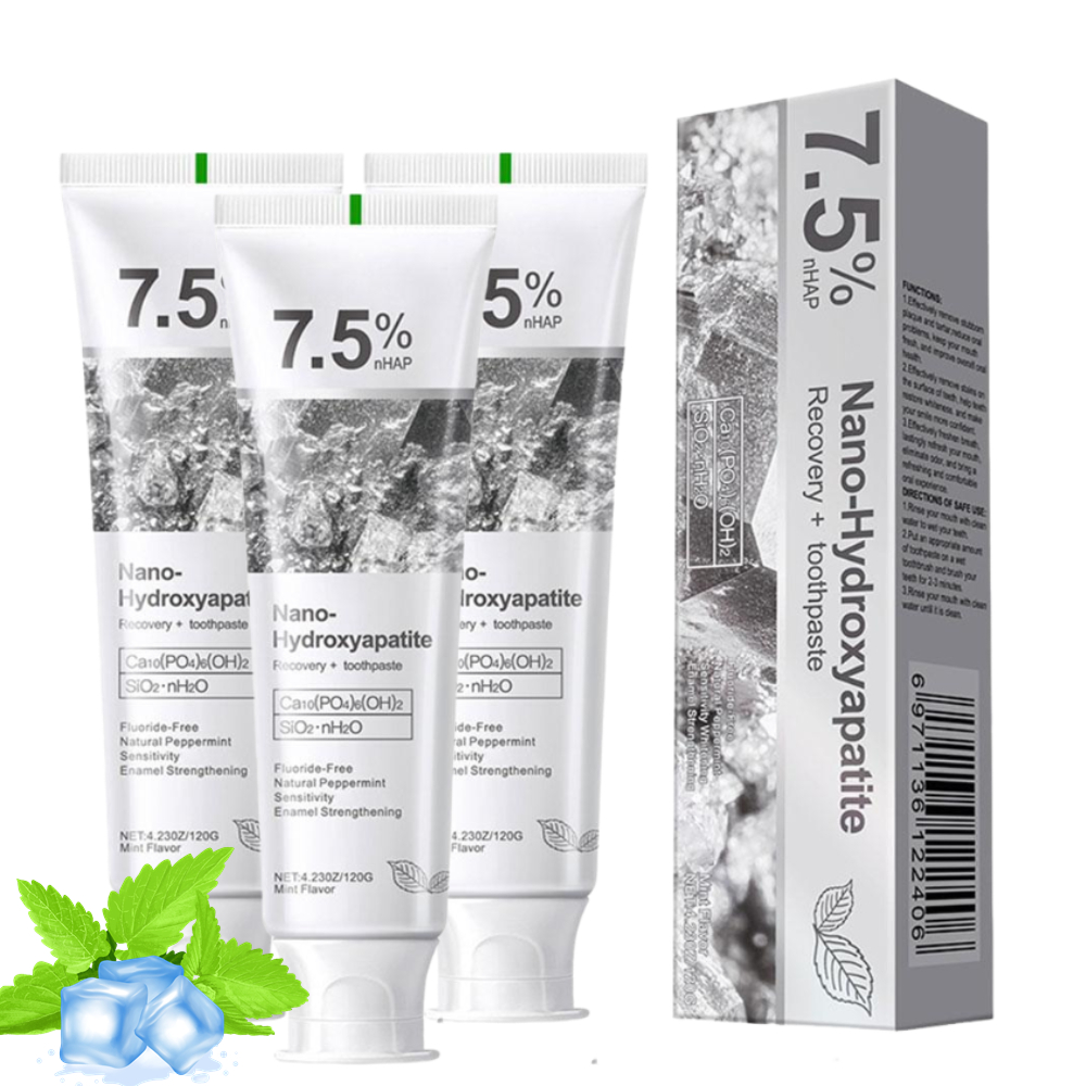 7,5% Nano Hydroxyapatiet Tandp - Teeth Whitening Treatment recensie en prijs