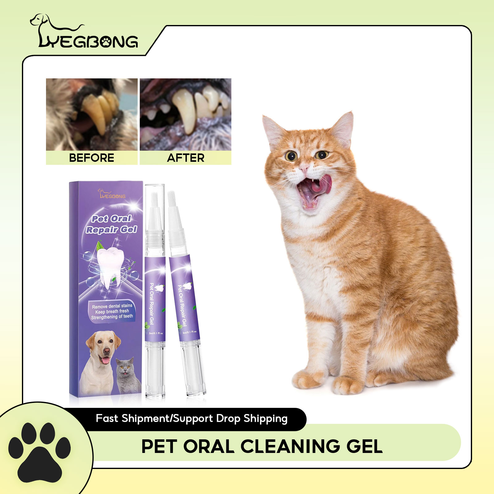 Huisdier Orale Reparatie Gel P - Teeth Whitening Cream recensie en prijs