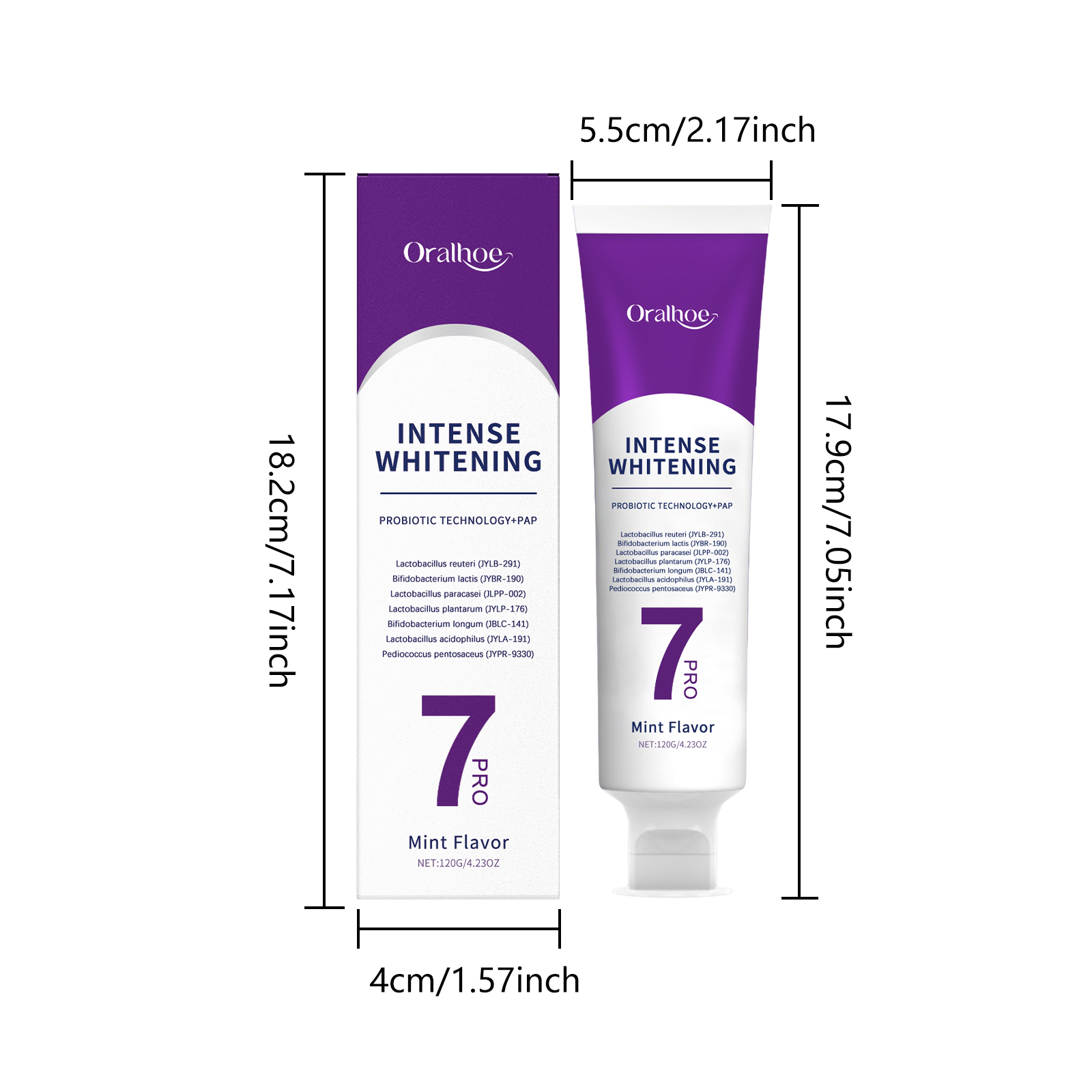 Oralhoe Brighten Tandpasta voo - Teeth Whitening Treatment recensie en prijs
