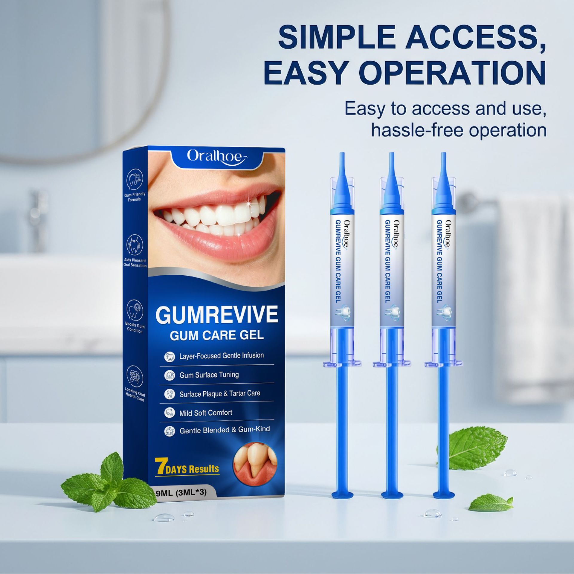 Mondverzorgingsgel 3-delige ta - Teeth Whitening In Office recensie en prijs