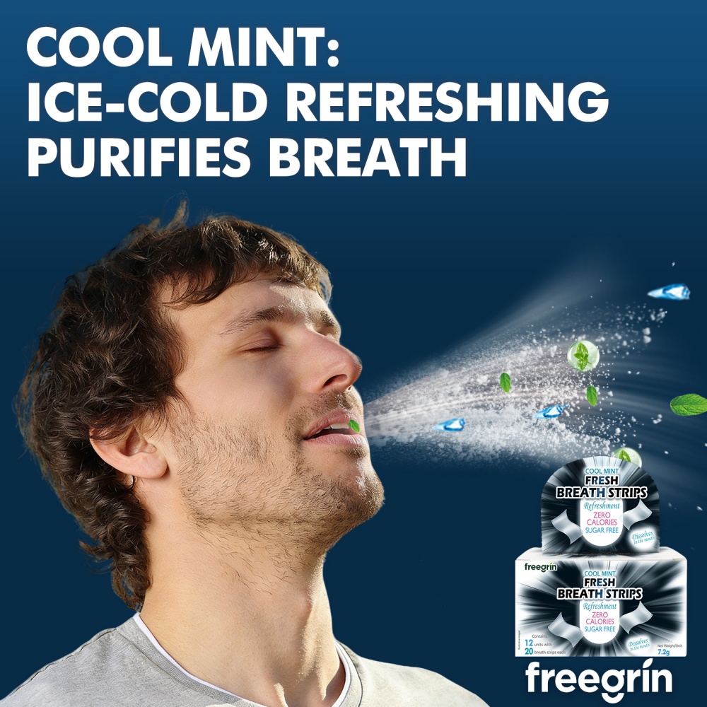 FREEGRIN Cool Mint Smaak Snel  - Teeth Whitening In Office recensie en prijs