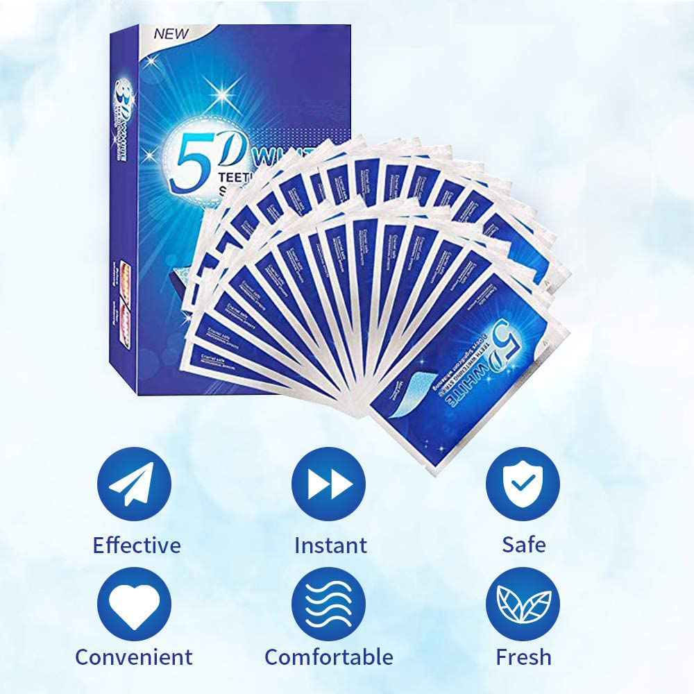 5D Witmakende Tandstrips, Whit - Teeth Whitening In Office recensie en prijs