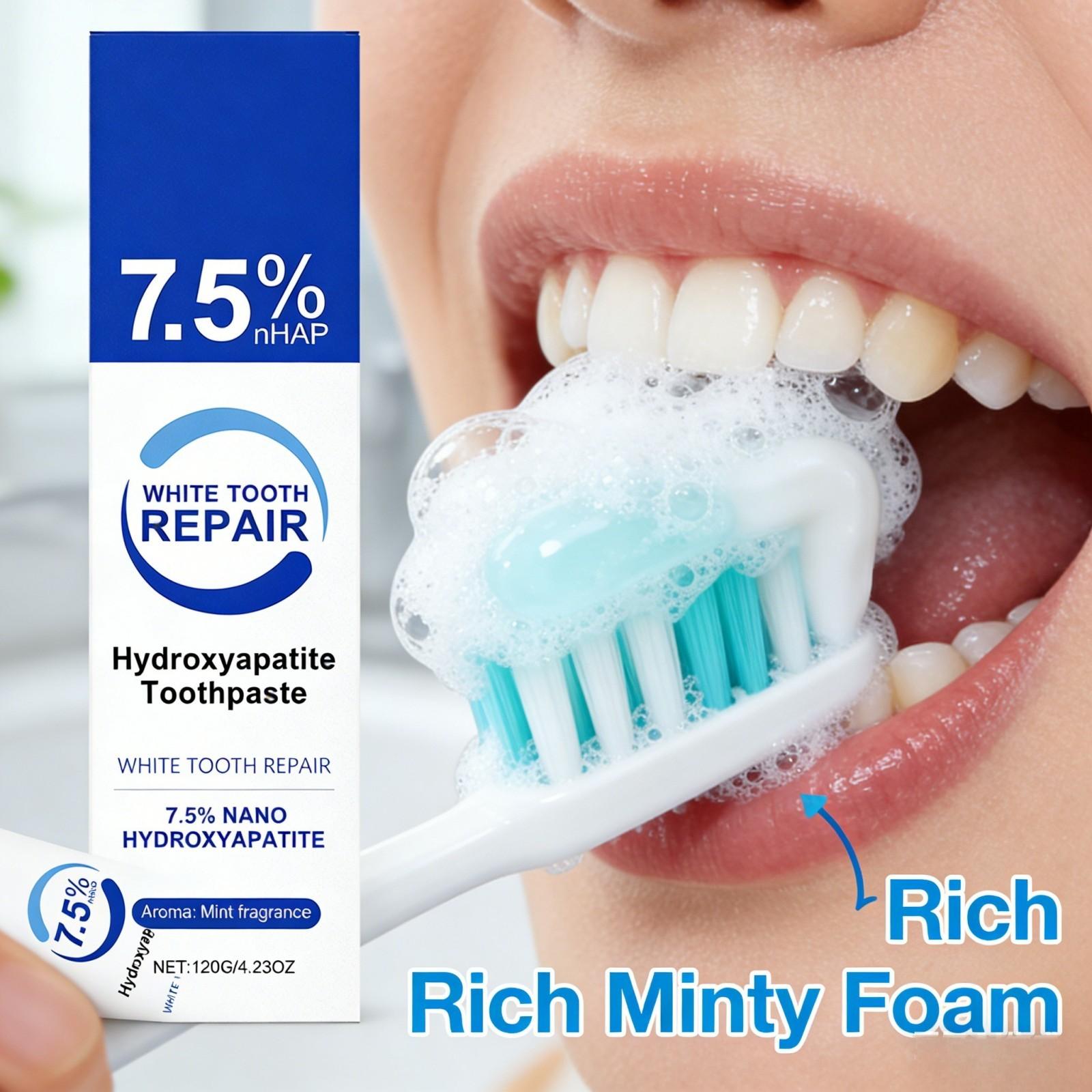 Nano Hydroxyapatiet Tandpasta  - Teeth Whitening Foam Toothpaste recensie en prijs