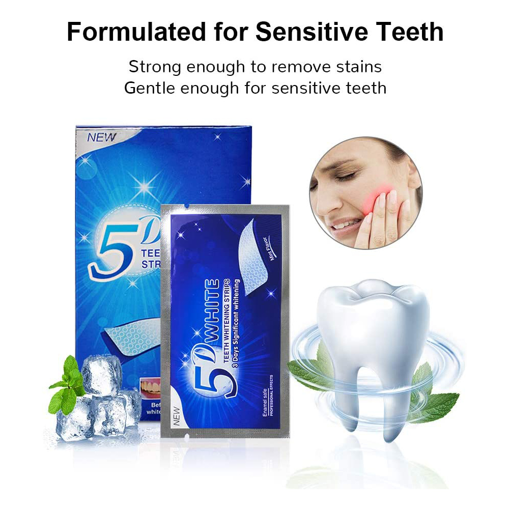 5D Witmakende Tandstrips, Whit - Teeth Whitening In Office recensie en prijs